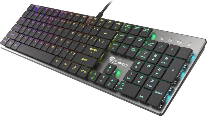 Image du produit Genesis Clavier Thor 420 RGB USB AZERTY US anglais (US, Filaire)