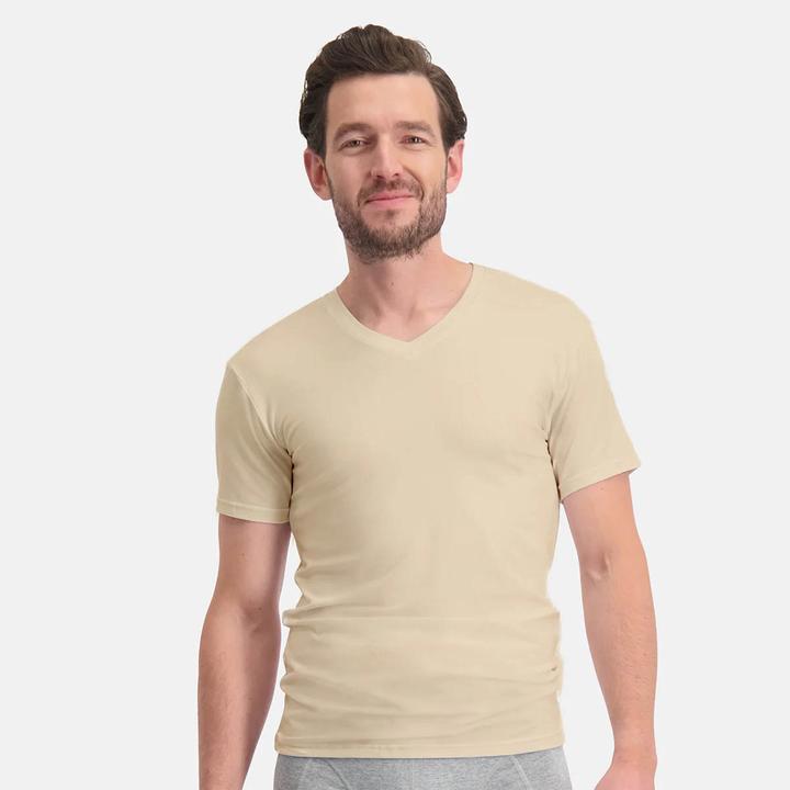Actual product image Bamboo Basics T-Shirt Velo V-Neck (2-Pack) (L)
