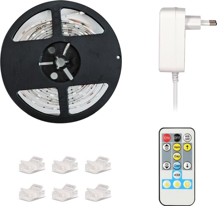 Actual product image KSIX Tira LED Inteligent Cct 5m (Cold White, Warm white, 500 cm, Indoor)