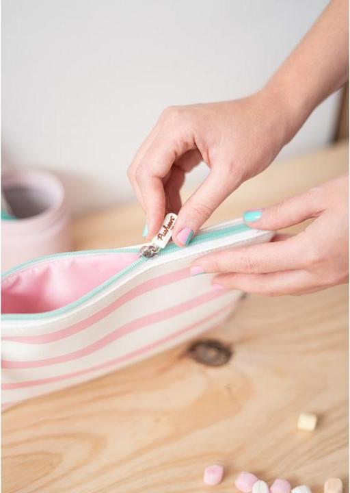 Actual product image Pusheen Pencil Case - Rose Collection Universal Cosmetic Bag (23 x 16.5 x 2.5 cm)