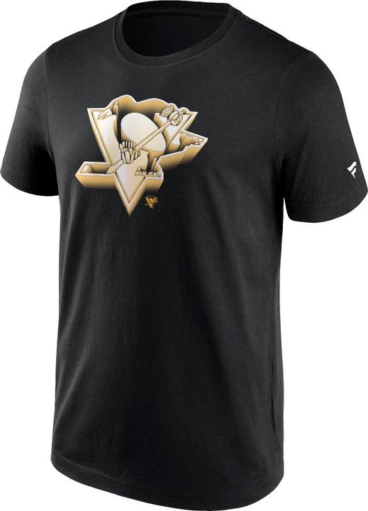 Actual product image Fanatics Chrome Graphic T-Shirt Pittsburgh Penguins black (M)