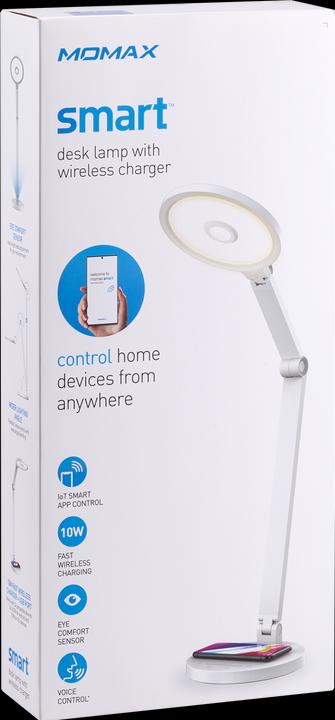 Image du produit Momax Lampe de bureau intelligente IoT avec chargement sans fil