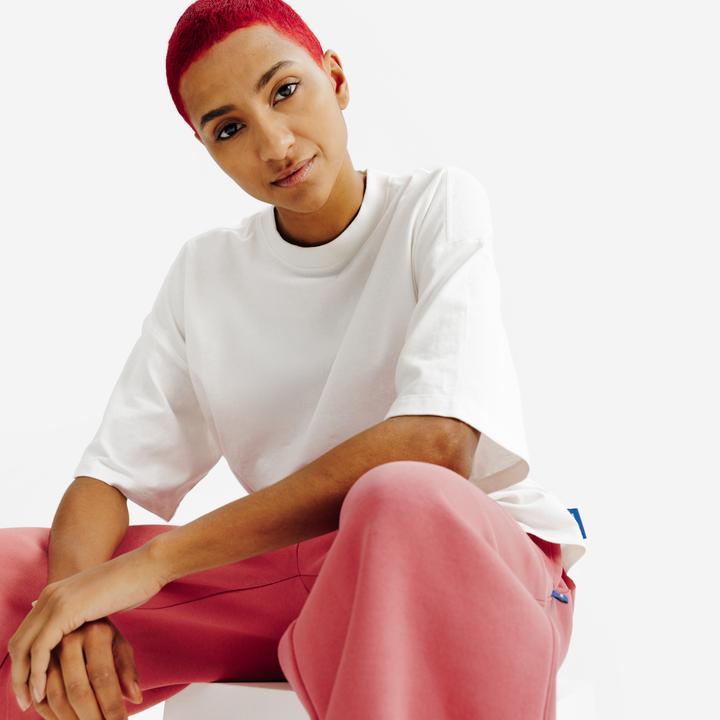 Actual product image Decathlon T-Shirt Damen Crop Top - weiss (L)