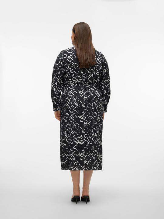 Actual product image Vero Moda VMCCIA Langes Kleid Hemdblusenkleid (50)