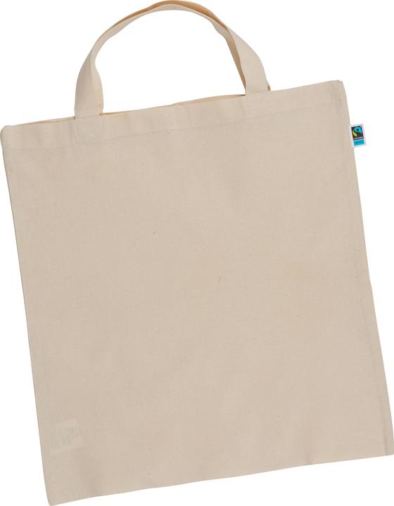 VBS Baumwolltasche "Fairtrade", 38 x 42 cm, Natur