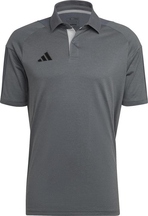 adidas Herren Tiro 23 Wettkampfpolo grau HU1344 (2XL) (XXL)