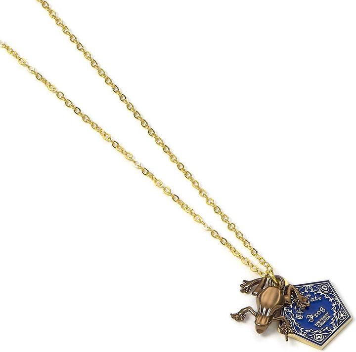 Actual product image Carat Shop Harry Potter pendentif et collier plaqués or Chocogrenouille (Metal)