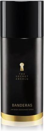 Actual product image Antonio Banderas Banderas The Secret Absolu deodorant for men - 150 ml (150 ml)
