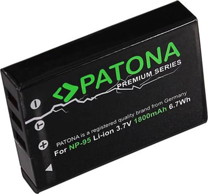 Actual product image Patona Fuji NP-95 (Camera battery)