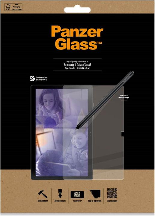 Produktbild PanzerGlass Case Friendly AB (1 Stück, Galaxy Tab A8)