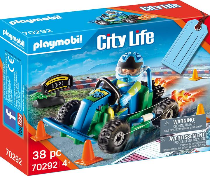 Actual product image Playmobil Gift Set Go Kart Racing (70292, Playmobil City Life)