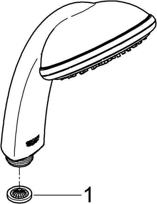 Image du produit Grohe Tempesta 100 (3 Types de jets, 12 l/min)
