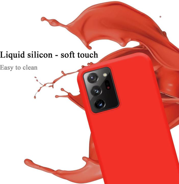 Image du produit Cadorabo TPU Liquid Silicone Case Cover (Samsung Galaxy Note 20 Ultra)