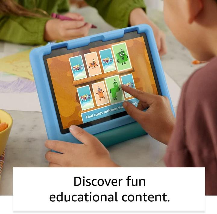 Produktbild Amazon Fire HD 8 Kids (2022) inkl. Hülle (8", 32 GB, Blau)