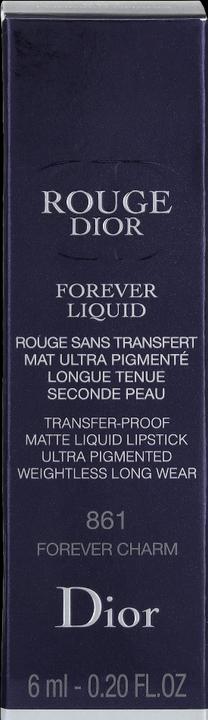 Actual product image Dior Rouge Forever (861 Forever Charm)
