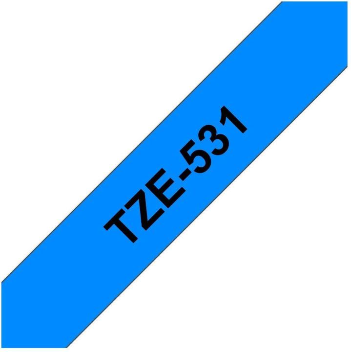 Produktbild Brother Tze-531 (1.20 cm, Blau, Schwarz)