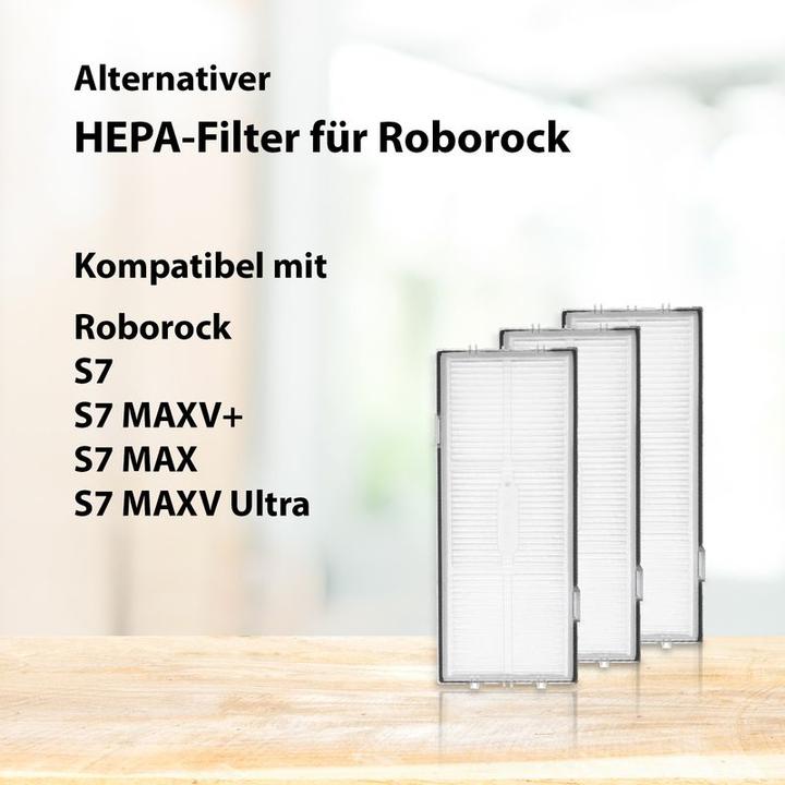 Produktbild Hermex Alternativer HEPA-Filter für Roborock S7 S7 MAXV+ S7 MAX S7 MAXV Ultra