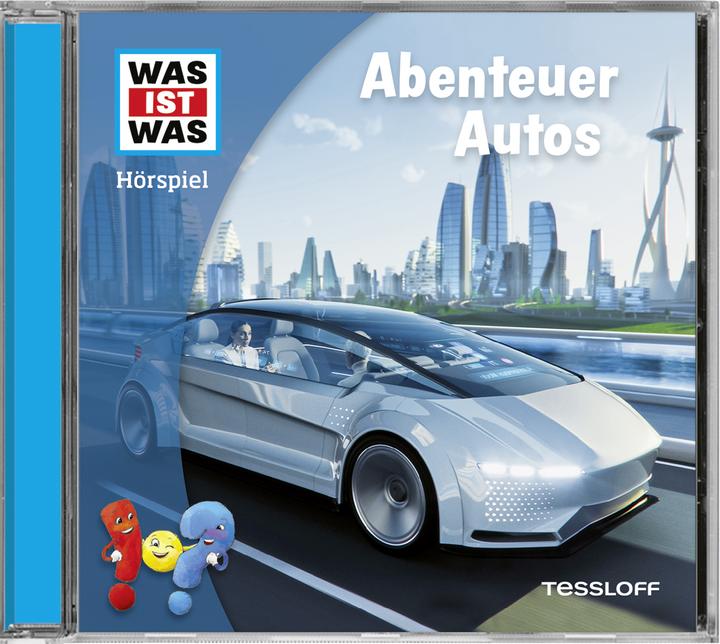 Tessloff WAS IST WAS radio play. Adventure cars (Jenny Alten, Lisa fur, Johannes Disselhoff, German)