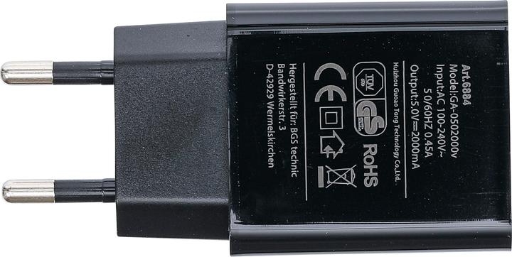 Image du produit BGS Chargeur USB universel 2 A