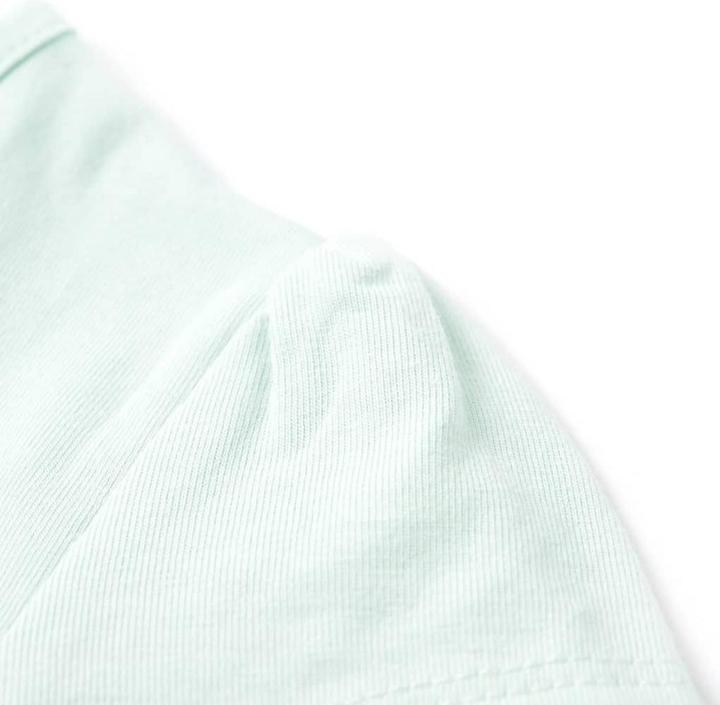 Immagine prodotto VidaXL Maglietta per bambini Verde menta chiaro 128,Materiale: 95 (128)