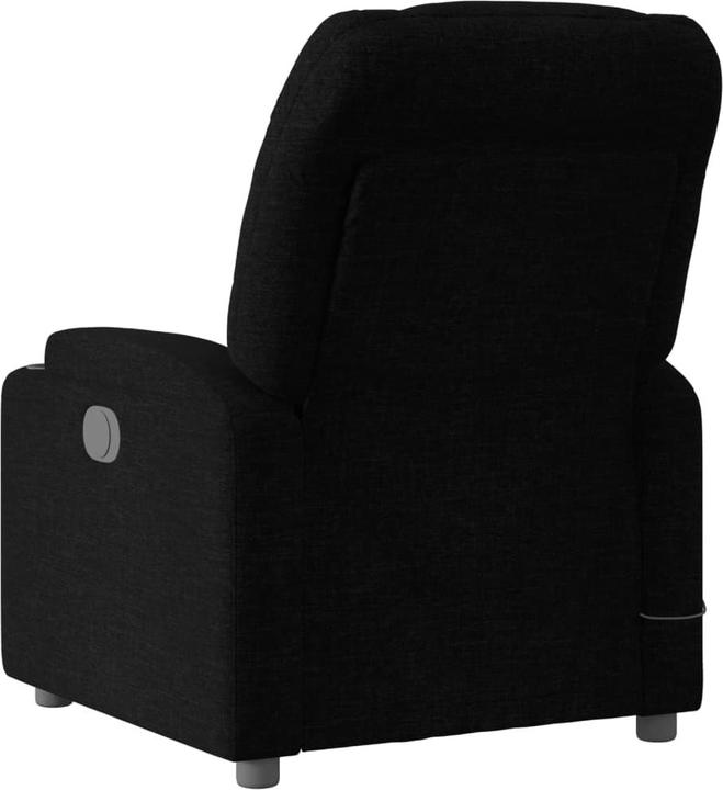 Produktbild VidaXL Massagesessel Schwarz Stoff,Farbe: Schwarz,Material: Stoff