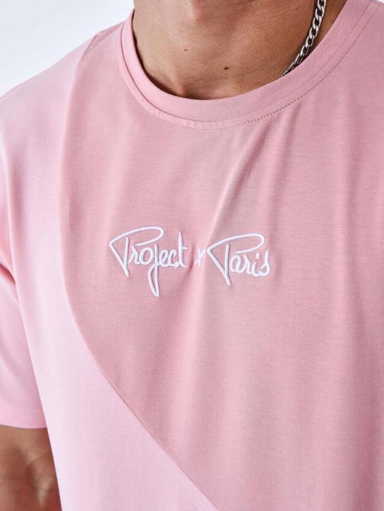 Actual product image Project X Paris two-tone wave style t-shirt (XL)