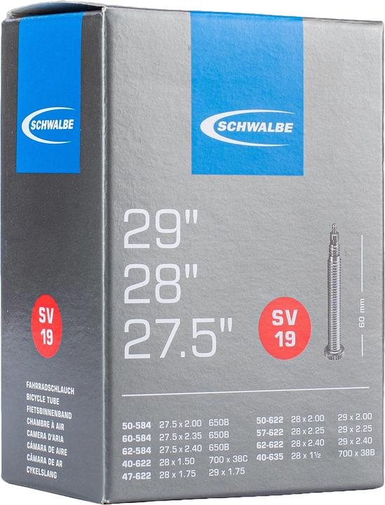 Produktbild Schwalbe SV 19 (Presta (SV), 28", 27.5", 29", 60 mm)