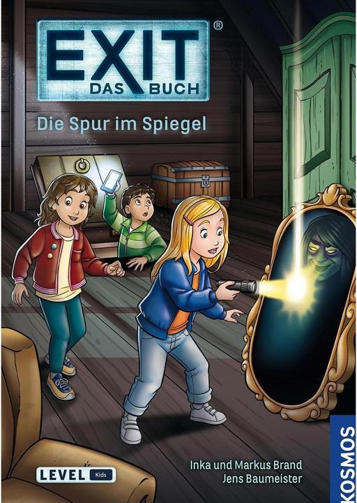 Produktbild Kosmos EXIT® - Das Buch: Die Spur im Spiegel (Deutsch, Inka Brand, Burkhard Schulz, Markus Brand, 2022)