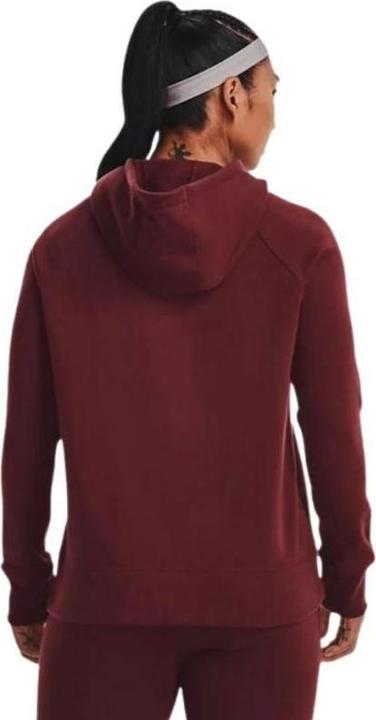 Immagine prodotto Under Armour Donna Rival Fleece Logo Felpa con cappuccio Borgogna 1356318 690 (M)