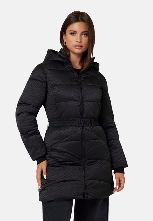 Produktbild Guess Mantel Steppmantel SELINE LOGO MIDI PUFFER (M)
