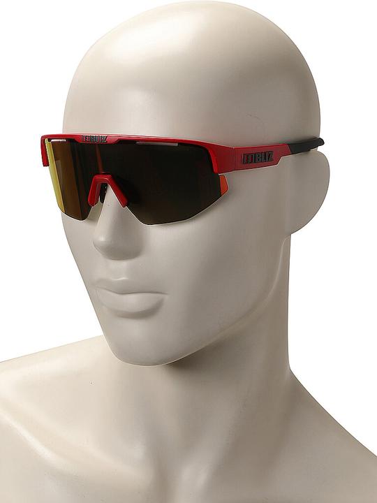 Actual product image Bliz Matrix (Matt Red, Brown, Red)