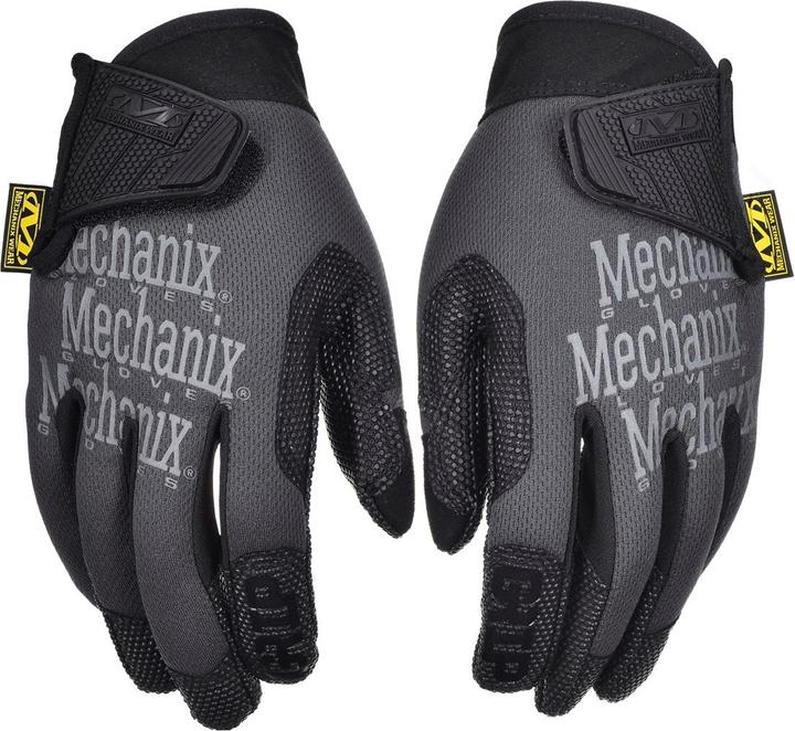 Mechanix Wear Gloves Mechanix Specialty Grip black / gray size 9 / M. Velcro, rubber palm, Trek Dry (M)