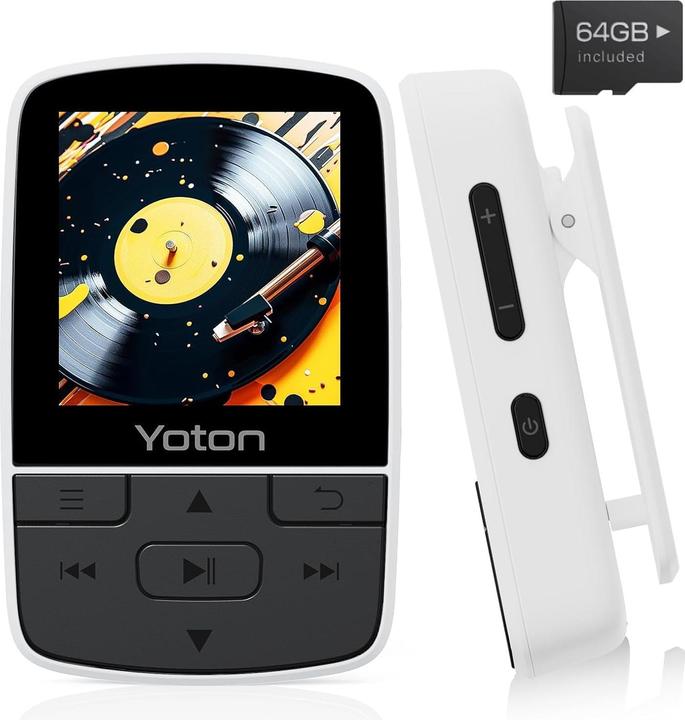 Yoton MP3-Player mit Sportclip (64 GB)