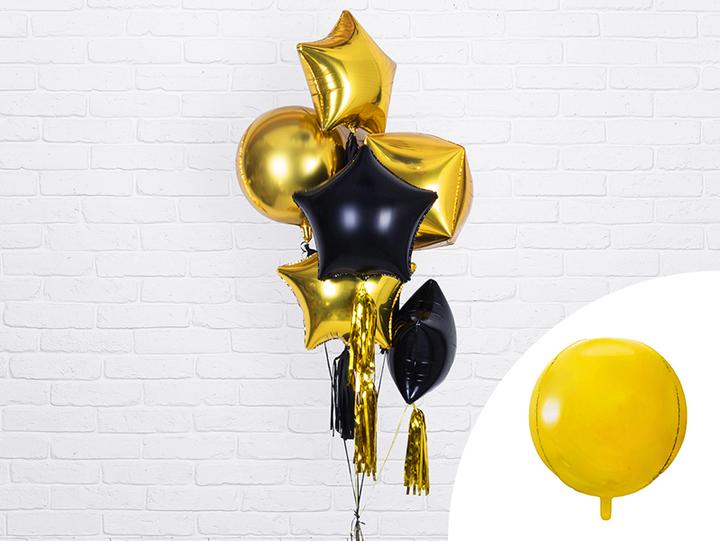 Produktbild Partydeco Luftballon Sphere Gold 40cm (1 x)