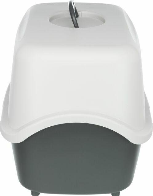 Actual product image Trixie Vico litter tray with bonnet, beige/white (Cat litter box closed)