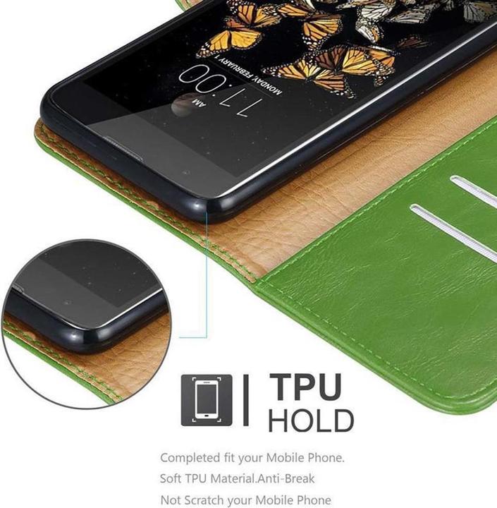Produktbild Cadorabo Book Luxury Cover (LG K8)