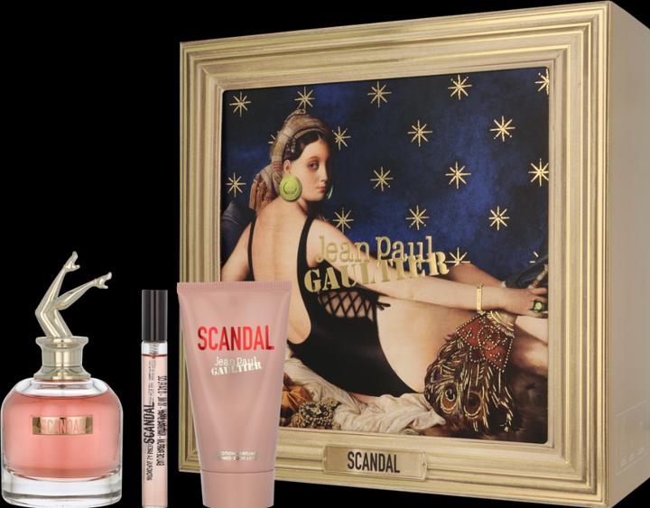 Image du produit Gaultier J.P.G. SCANDAL EDP. 80ML. SP. + BL 75ML+ EDP. 10ML. SP. 3PCS SET (Eau de parfum, 165 ml)