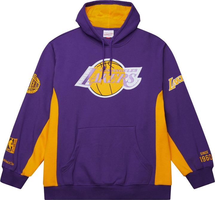 Actual product image Mitchell & Ness Fleece Hoody ORIGINS Los Angeles Lakers - XX (XXL)