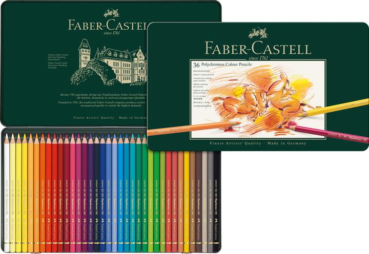 Actual product image Faber-Castell Polychromos (Multicoloured, 36 x)