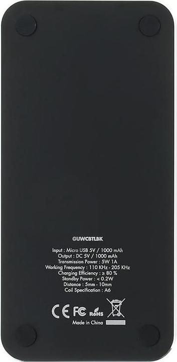 Produktbild Guess ładowarka indukcyjna GUWCP850TLBK czarna/black 1A (5 W)