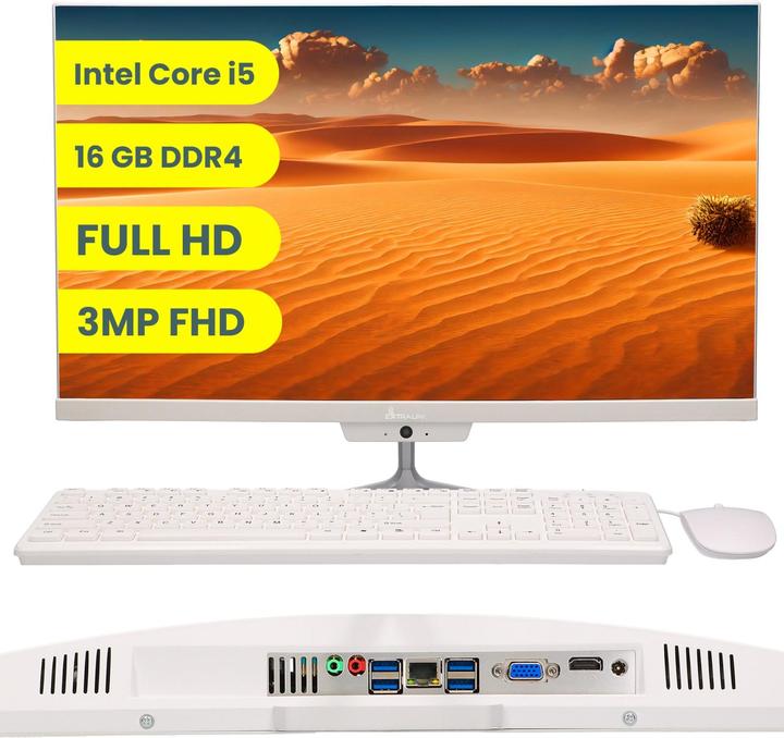 Immagine prodotto Extralink Stacionarus kompiuteris 24" PC All-In-One Business (Intel Core i5-11300H, 16 GB, 512 GB)