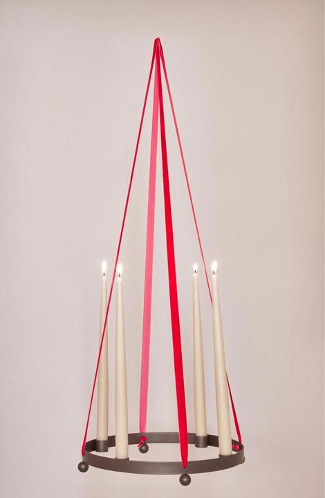 Actual product image Oyoy Advent Candle Holder Pearl Ø 31.5 cm (6 x 36.5 x 37 cm)