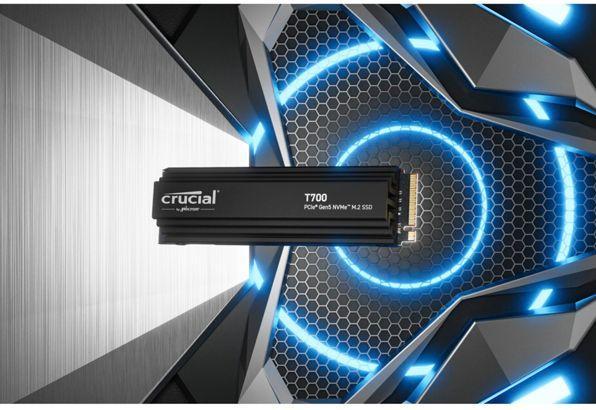 Actual product image Crucial T700 with Heatsink (4000 GB, M.2 2280)