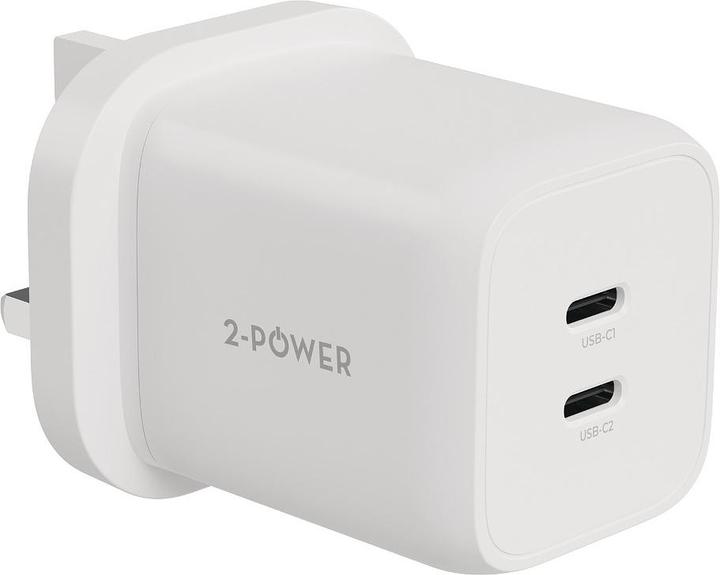Actual product image 2-Power Wall Charger PD 65W GaN 2 x USB-C (65 W)