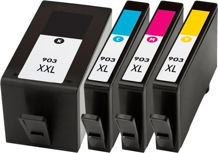 Produktbild Druckfuxx 4x Patronen 903-XXL für HP OfficeJet 6950 6960 6962 6968 6970 6975 697