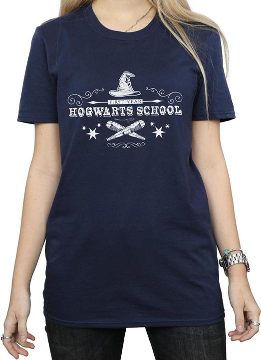 Immagine prodotto Hogwarts First Year Maglietta Ampia Donna (L)