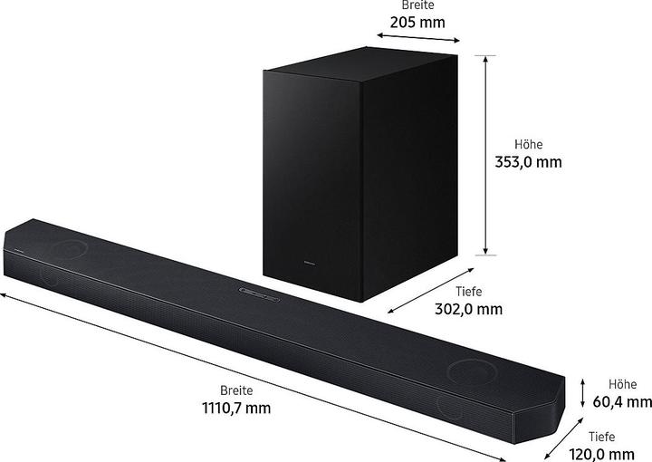 Produktbild Samsung HW-S710GD/ZG (250 W, 3.1 Kanal)