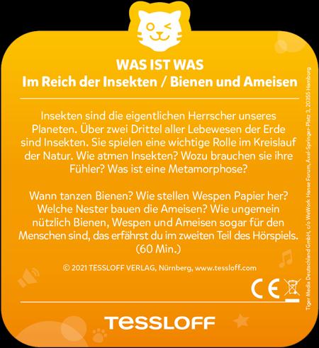 Produktbild Tigermedia Tigercard- Was ist was: Im Reich der Insekten Bienen und Ameisen (Deutsch)