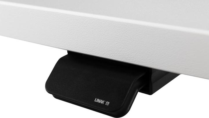 Actual product image Bakker Elkhuizen Sit-stand desk Work Move black Top white 120x70 (120 x 70 x 70 cm)
