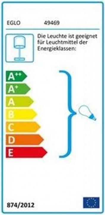Energie-Label EGLO Priddy (E27)